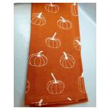 Set of 2 Fall Dish Towels Pumpkin - Retail: $5