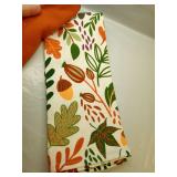 Autumn Leaves & Pumpkins Tea Towel Set - Retail: $5
