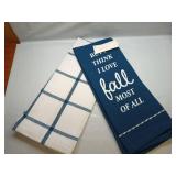 Fall Most of All Kitchen Towel Set - Retail: $5