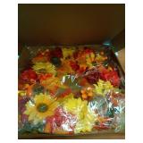 DOTKV Fall Wreaths for Front Door 18 inch Wreaths Maple Leaf Wreaths Sun Flower Wreaths for Front Door Wreaths Outside Autumn Wreaths for Halloween Thanksgiving Decor - Retail: $22