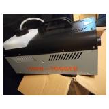 1500W Fog Machine Smoke Machine with 8 RGB LED Lights, Remote Control, Dense Fog Output, for Halloween, Christmas, Parties, DJ Shows, Stage Effects - Retail: $110