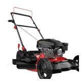 PowerSmart Gas Lawn Mower, 21 inches 144cc 2-in-1 Walk-Behind, Side Discharge Push Lawn Mower - Retail: $249.99