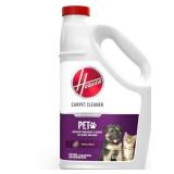 Hoover Paws & Claws Pet Stain and Odor Remover, Carpet Cleaner Solution, 128 fl oz., New, 1 Count