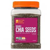 Better Body Foods Organic Chia Seeds, 2 Lbs