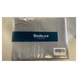 Bedsure Twin Size Sheet Set, Gray
