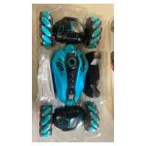 StuntCar 2277-2A Blue 4WD for Kids