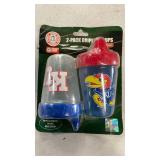 Ncaa Kansas Jayhawks No Spill Dripless Cups 2 Pack Nip