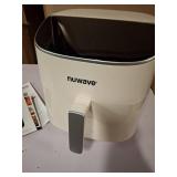 Nuwave Brio Plus 8 Qt Air Fryer, PFAS Free, New & Improved, Digital Touch Screen, Cool White Display, 50Â°F~400Â°F in Precise 5Â°, 5 Cook Functions, 100 Presets & 50 Memory, 3 Wattages 700, 1500