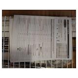 Rubbermaid Configurations Custom Closet Kit 3-6 Ft. Adjustable Metal Wire Shelving White Finish Expandable Organization System Hardware Included for Home Closet/Pantry/Laundry/Mudroom - Retail: $132
