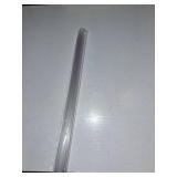 AmazerBath Shower Door Side Seal Strip (Set of 2), Frameless Glass Shower Door Seal Strip - Suitable for 3/8 Inch Glass, 78 inch