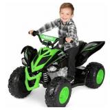 Yamaha 12 Volt Raptor Battery Powered Ride-On - New Custom Graphic Design - for Boys & Girls Ages 3 and up - Retail: $198