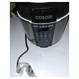 COSORI Pressure Cooker 6QT, Stainless Steel, 9-in-1 Multi Cooker, 12 Safety Features, Ceramic Inner Pot, Rice, Slow Cook, Sous Vide, Saute, 1100W