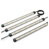 VIVOSUN Lumaray LED Grow Light Bars 16in (4-Bar), Full Spectrum Side Lighting with 60% Red Light up to 25% Yields for Grow Tents, Greenhouses, Magnet Reliability Upgraded, SGS Compatible