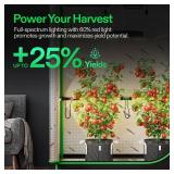 VIVOSUN Lumaray LED Grow Light Bars 16in (4-Bar), Full Spectrum Side Lighting with 60% Red Light up to 25% Yields for Grow Tents, Greenhouses, Magnet Reliability Upgraded, SGS Compatible