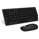 SPARIN Wireless Bluetooth Keyboard and Mouse for iPad 11th 10th Generation, iPad Air (13/11 inch), iPad Pro 13/12.9/11 inch, iPad 9th 8th Gen, iPad Mini 7th 6th-8.3 inch, Above iOS13- Black