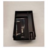 Center Console Organizer Tray Compatible with Honda HRV 2023 2024 2025 Accessories, Armrest Storage Box for HRV EX/EX-L/LX/SE/Sport/Touring,Black Trim