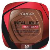 FACTORY SEALED - L Oreal Paris Infallible Fresh Wear Foundation in a Powder  Mocha - 370  0.31 oz