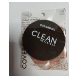 FACTORY SEALED - Covergirl Clean Invisible Pressed Powder, Lightweight, Breathable, Vegan Formula, Tawny 165, 0.38oz