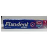 FACTORY SEALED - Fixodent Plus Gum Care Precision Hold & Seal Denture Adhesive Cream  2 oz