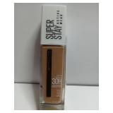 FACTORY SEALED - Maybelline Super Stay Full Coverage Liquid Foundation Makeup  Toffee  1 fl. oz.
