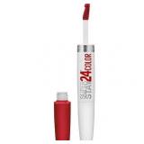 FACTORY SEALED - Maybelline SuperStay 24 2-Step Liquid Lipstick  Optic Ruby