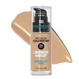 FACTORY SEALED - Revlon ColorStay Liquid Foundation Makeup  Normal/Dry Skin  SPF 20  180 Sand Beige  1 fl oz