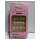 FACTORY SEALED - Cala French glamour 87832 nail kit 24 count, 24 Count