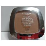 FACTORY SEALED - L Oreal Paris True Match Super Blendable Oil Free Makeup Powder  Classic Tan  0.33 oz