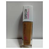 FACTORY SEALED - Maybelline Super Stay Liquid Foundation Makeup  Full Coverage  332 Golden Caramel  1 fl oz