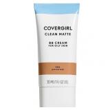 FACTORY SEALED - COVERGIRL Clean Matte BB Cream for Oily Skin  550 Medium Deep  1 fl oz  Oil-Free BB Cream Foundation