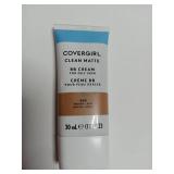 FACTORY SEALED - COVERGIRL Clean Matte BB Cream for Oily Skin  550 Medium Deep  1 fl oz  Oil-Free BB Cream Foundation