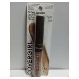 FACTORY SEALED - Covergirl Clean Invisible Concealer, Lightweight, Hydrating, Vegan Formula, Classic Tan 160, 0.23oz