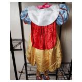 Disney Princess Snow White Costume with Matching Shoes (S?)