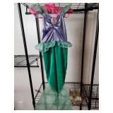 Disney Princess Mermaid Ariel Costume with Matching Shoes (S)?