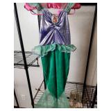 Disney Princess Mermaid Ariel Costume with Matching Shoes (S)?