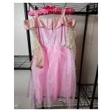 Disney Princess Sleeping Beauty Pink Costume Dress with Accessories (S) ?