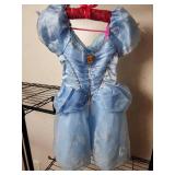 Disney Princess Cinderella Costume with Matching Shoes and Socks (S)?