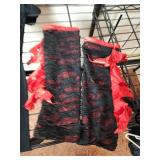 She Devil Costume with Horns and Accessories