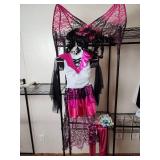 Monster High Style Costume Set with Plush Accessories