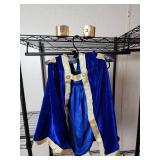 Royal Blue Velvet Medival Cape (s)