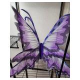 Purple Fairy Costume with Glitter Wings ( Junior 3)