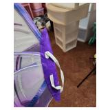 Purple Fairy Costume with Glitter Wings ( Junior 3)
