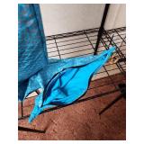 Mermaid Costume Set with Blue Wig and Mermaid Tail