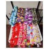 Hawaiian Lei Collection - Multi-Color Flower Garlands