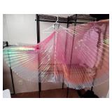 Iridescent Pink Pleated Dance Costume