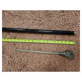 Excalibur King Arthur Walking Cane with Hidden Sword Cosplay