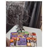 Pumpkin Masters Halloween Carving Kit Bundle and Lightup Black Tree