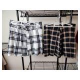 Classic Plaid Skirt Bundle Size Small Womens
