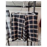 Classic Plaid Skirt Bundle Size Small Womens