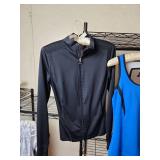 Athletic Wear Bundle - Jacket, Tank & Psychedelic Print Top Size Small